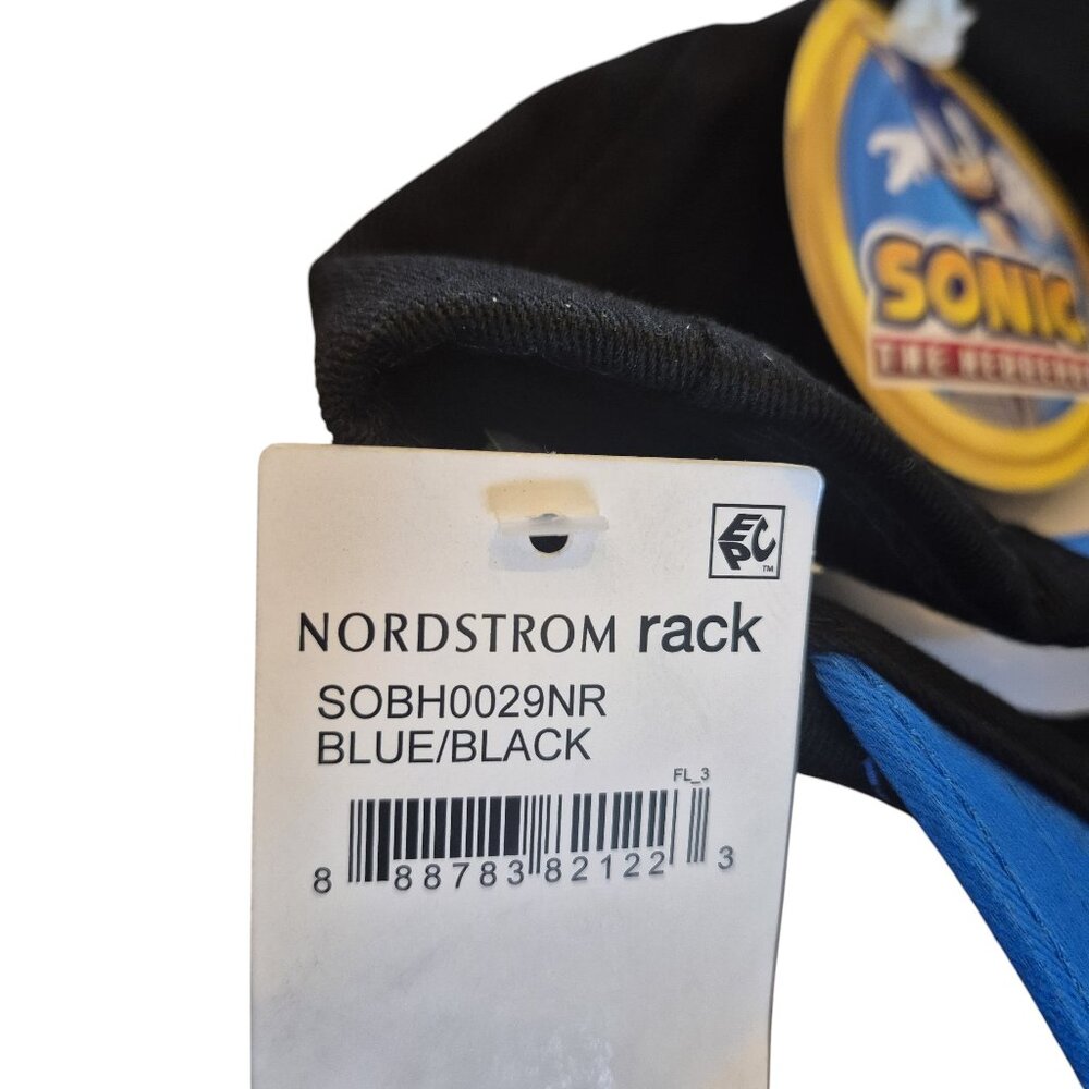 Sonic The Hedgehog Childs Hat Snap Back Cap NWT - Picture 4 of 4